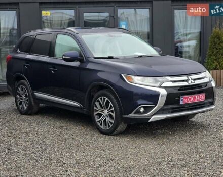Синий Мицубиси Аутлендер, объемом двигателя 2.4 л и пробегом 134 тыс. км за 13999 $, фото 7 на Automoto.ua