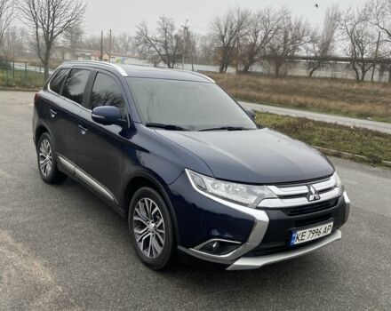 Синий Мицубиси Аутлендер, объемом двигателя 3 л и пробегом 120 тыс. км за 14500 $, фото 2 на Automoto.ua