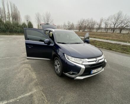 Синий Мицубиси Аутлендер, объемом двигателя 3 л и пробегом 120 тыс. км за 14500 $, фото 1 на Automoto.ua