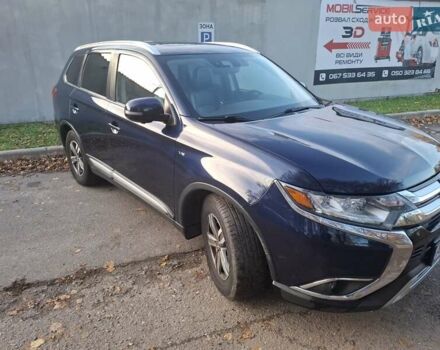 Синий Мицубиси Аутлендер, объемом двигателя 3 л и пробегом 93 тыс. км за 21500 $, фото 5 на Automoto.ua