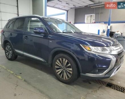 Синий Мицубиси Аутлендер, объемом двигателя 3 л и пробегом 80 тыс. км за 2900 $, фото 3 на Automoto.ua