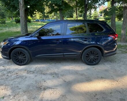 Синий Мицубиси Аутлендер, объемом двигателя 2.4 л и пробегом 75 тыс. км за 15990 $, фото 7 на Automoto.ua