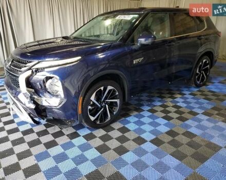 Синий Мицубиси Аутлендер, объемом двигателя 2.49 л и пробегом 88 тыс. км за 19500 $, фото 1 на Automoto.ua