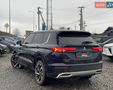 Синий Мицубиси Аутлендер, объемом двигателя 2.5 л и пробегом 84 тыс. км за 25500 $, фото 3 на Automoto.ua