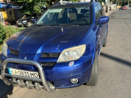 Мицубиси Аутлендер 2006 в Краматорске на Automoto.ua Синий Мицубиси Аутлендер, объемом двигателя 2.4 л и пробегом 230 тыс. км за 3500 $, фото 1 на Automoto.ua