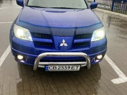 Синій Міцубісі Аутлендер, об'ємом двигуна 2 л та пробігом 234 тис. км за 5500 $, фото 1 на Automoto.ua
