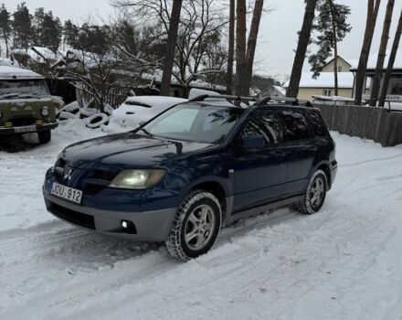 Синій Міцубісі Аутлендер, об'ємом двигуна 2 л та пробігом 371 тис. км за 3350 $, фото 1 на Automoto.ua