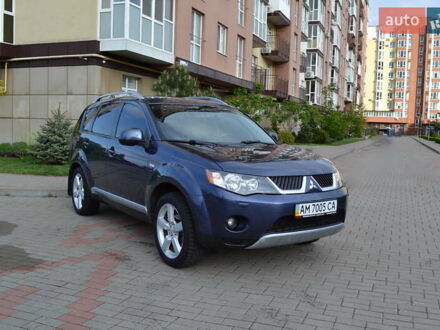 Міцубісі Аутлендер 2008 у Житомирі на Automoto.ua Синій Міцубісі Аутлендер, об'ємом двигуна 2.4 л та пробігом 211 тис. км за 8650 $, фото 1 на Automoto.ua