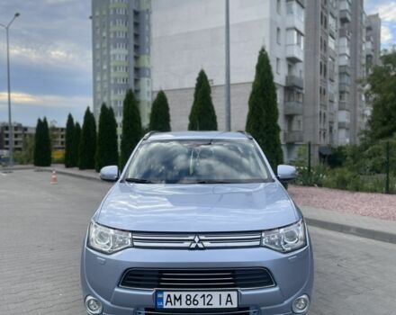 Синій Міцубісі Аутлендер, об'ємом двигуна 2 л та пробігом 153 тис. км за 15499 $, фото 1 на Automoto.ua