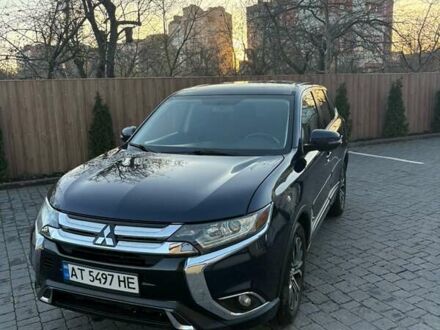 Синій Міцубісі Аутлендер, об'ємом двигуна 2.38 л та пробігом 99 тис. км за 15400 $, фото 1 на Automoto.ua