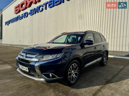 Синій Міцубісі Аутлендер, об'ємом двигуна 2.4 л та пробігом 199 тис. км за 13800 $, фото 1 на Automoto.ua