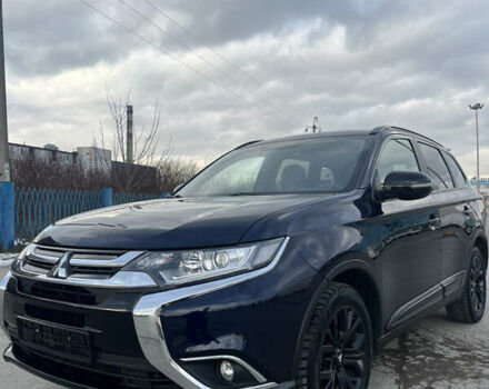 Синій Міцубісі Аутлендер, об'ємом двигуна 2.4 л та пробігом 80 тис. км за 15800 $, фото 1 на Automoto.ua