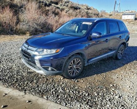 Синий Мицубиси Аутлендер, объемом двигателя 3 л и пробегом 61 тыс. км за 2700 $, фото 1 на Automoto.ua