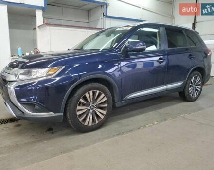 Синий Мицубиси Аутлендер, объемом двигателя 3 л и пробегом 80 тыс. км за 2900 $, фото 1 на Automoto.ua