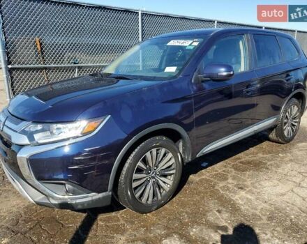Синий Мицубиси Аутлендер, объемом двигателя 2.36 л и пробегом 187 тыс. км за 2900 $, фото 1 на Automoto.ua