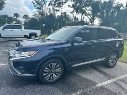 Синій Міцубісі Аутлендер, об'ємом двигуна 2.4 л та пробігом 53 тис. км за 6000 $, фото 1 на Automoto.ua