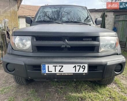Чорний Міцубісі Паджеро Пінін, об'ємом двигуна 1.8 л та пробігом 213 тис. км за 3000 $, фото 1 на Automoto.ua