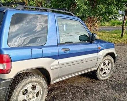 Синій Міцубісі Паджеро Пінін, об'ємом двигуна 1.83 л та пробігом 165 тис. км за 4200 $, фото 1 на Automoto.ua