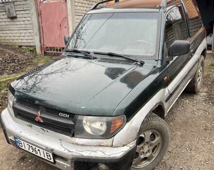 Зелений Міцубісі Паджеро Пінін, об'ємом двигуна 1.83 л та пробігом 890 тис. км за 2100 $, фото 4 на Automoto.ua
