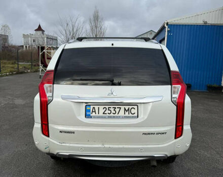 Белый Мицубиси Паджеро Спорт, объемом двигателя 2.4 л и пробегом 290 тыс. км за 16300 $, фото 3 на Automoto.ua