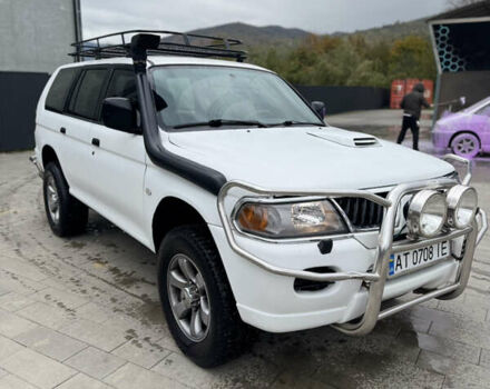 Белый Мицубиси Паджеро Спорт, объемом двигателя 2.5 л и пробегом 168 тыс. км за 8900 $, фото 1 на Automoto.ua