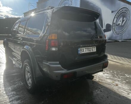 Черный Мицубиси Паджеро Спорт, объемом двигателя 3 л и пробегом 400 тыс. км за 6500 $, фото 1 на Automoto.ua
