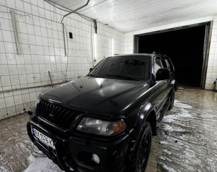Черный Мицубиси Паджеро Спорт, объемом двигателя 3 л и пробегом 420 тыс. км за 4500 $, фото 3 на Automoto.ua
