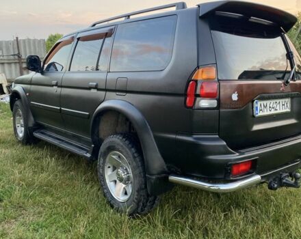 Черный Мицубиси Паджеро Спорт, объемом двигателя 3 л и пробегом 350 тыс. км за 6150 $, фото 4 на Automoto.ua