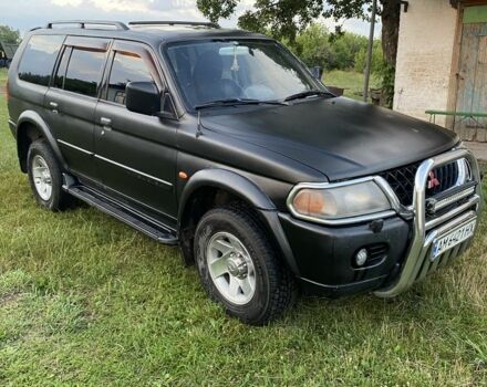 Черный Мицубиси Паджеро Спорт, объемом двигателя 3 л и пробегом 350 тыс. км за 6150 $, фото 2 на Automoto.ua
