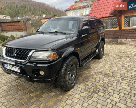 Черный Мицубиси Паджеро Спорт, объемом двигателя 3 л и пробегом 305 тыс. км за 7200 $, фото 2 на Automoto.ua