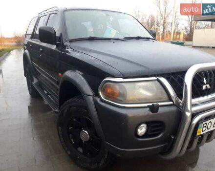 Черный Мицубиси Паджеро Спорт, объемом двигателя 2.97 л и пробегом 290 тыс. км за 9500 $, фото 1 на Automoto.ua