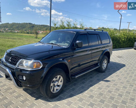 Черный Мицубиси Паджеро Спорт, объемом двигателя 2.97 л и пробегом 408 тыс. км за 7200 $, фото 1 на Automoto.ua