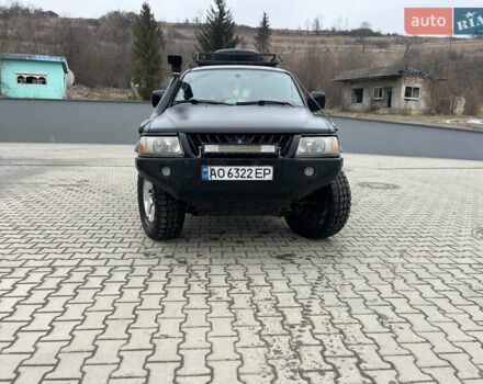 Черный Мицубиси Паджеро Спорт, объемом двигателя 3 л и пробегом 240 тыс. км за 7500 $, фото 1 на Automoto.ua