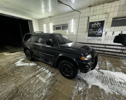 Черный Мицубиси Паджеро Спорт, объемом двигателя 3 л и пробегом 420 тыс. км за 4500 $, фото 1 на Automoto.ua