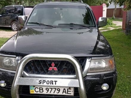 Міцубісі Паджеро Спорт 2002 у Нежине на Automoto.ua Чорний Міцубісі Паджеро Спорт, об'ємом двигуна 3 л та пробігом 362 тис. км за 6200 $, фото 1 на Automoto.ua