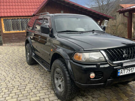 Черный Мицубиси Паджеро Спорт, объемом двигателя 3 л и пробегом 305 тыс. км за 7200 $, фото 1 на Automoto.ua