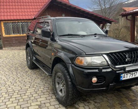 Черный Мицубиси Паджеро Спорт, объемом двигателя 3 л и пробегом 305 тыс. км за 7200 $, фото 1 на Automoto.ua