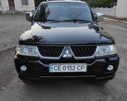 Черный Мицубиси Паджеро Спорт, объемом двигателя 3 л и пробегом 300 тыс. км за 7800 $, фото 1 на Automoto.ua