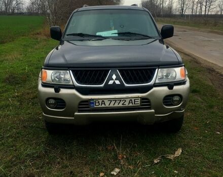 Черный Мицубиси Паджеро Спорт, объемом двигателя 3 л и пробегом 383 тыс. км за 7000 $, фото 1 на Automoto.ua