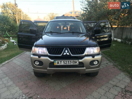 Черный Мицубиси Паджеро Спорт, объемом двигателя 3 л и пробегом 244 тыс. км за 7800 $, фото 1 на Automoto.ua