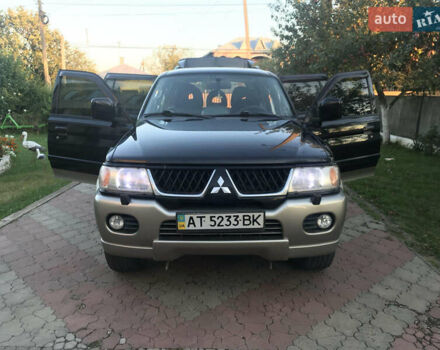 Черный Мицубиси Паджеро Спорт, объемом двигателя 3 л и пробегом 244 тыс. км за 7800 $, фото 1 на Automoto.ua