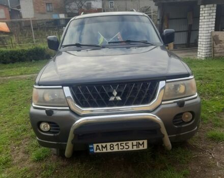 Чорний Міцубісі Паджеро Спорт, об'ємом двигуна 3 л та пробігом 230 тис. км за 8000 $, фото 1 на Automoto.ua