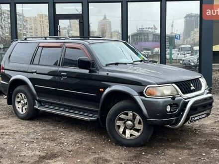 Черный Мицубиси Паджеро Спорт, объемом двигателя 3 л и пробегом 239 тыс. км за 7790 $, фото 1 на Automoto.ua