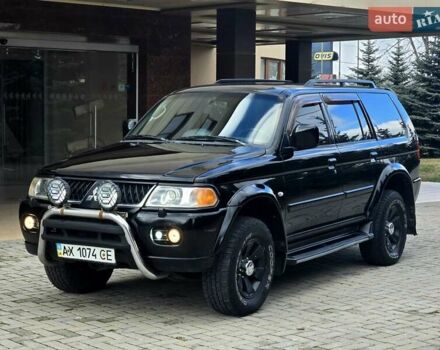 Черный Мицубиси Паджеро Спорт, объемом двигателя 3 л и пробегом 250 тыс. км за 6200 $, фото 1 на Automoto.ua