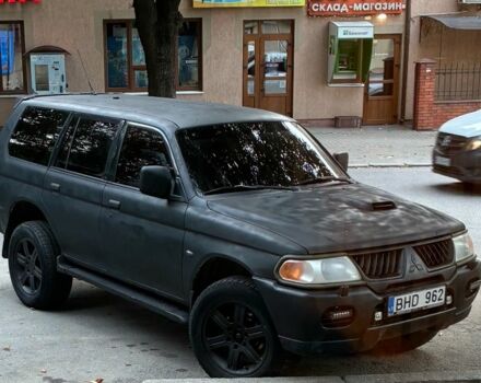 Черный Мицубиси Паджеро Спорт, объемом двигателя 2.5 л и пробегом 400 тыс. км за 4276 $, фото 1 на Automoto.ua