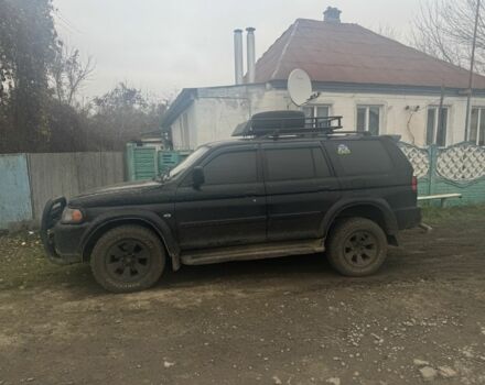 Черный Мицубиси Паджеро Спорт, объемом двигателя 3 л и пробегом 340 тыс. км за 6000 $, фото 1 на Automoto.ua