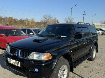 Черный Мицубиси Паджеро Спорт, объемом двигателя 2.48 л и пробегом 163 тыс. км за 10500 $, фото 1 на Automoto.ua