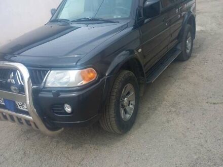 Черный Мицубиси Паджеро Спорт, объемом двигателя 3 л и пробегом 213 тыс. км за 8500 $, фото 1 на Automoto.ua