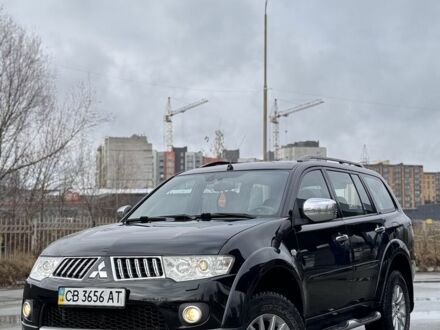 Черный Мицубиси Паджеро Спорт, объемом двигателя 2.5 л и пробегом 219 тыс. км за 12200 $, фото 1 на Automoto.ua
