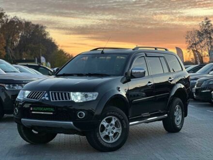 Черный Мицубиси Паджеро Спорт, объемом двигателя 2.5 л и пробегом 197 тыс. км за 12990 $, фото 1 на Automoto.ua